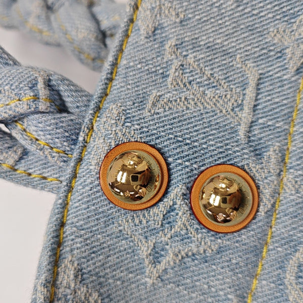 ONTHEGO PM Monogram Denim Blue