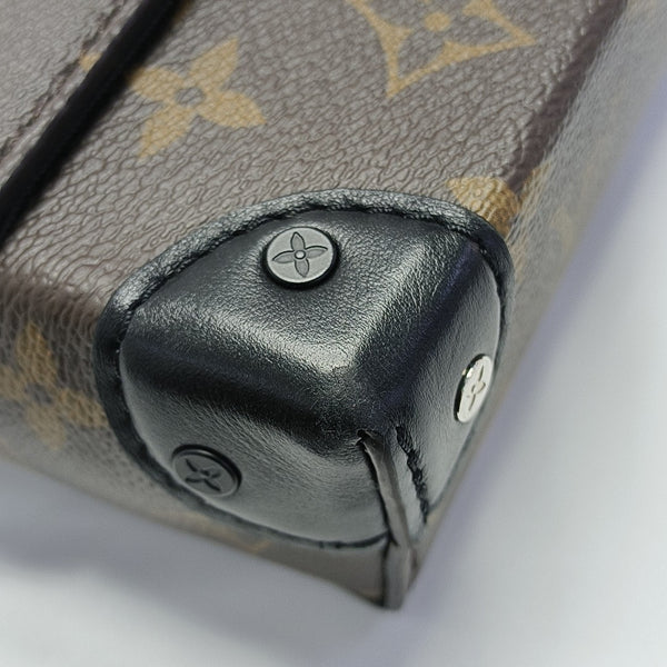 STEAMER Mini Monogram Coated Canvas Brown