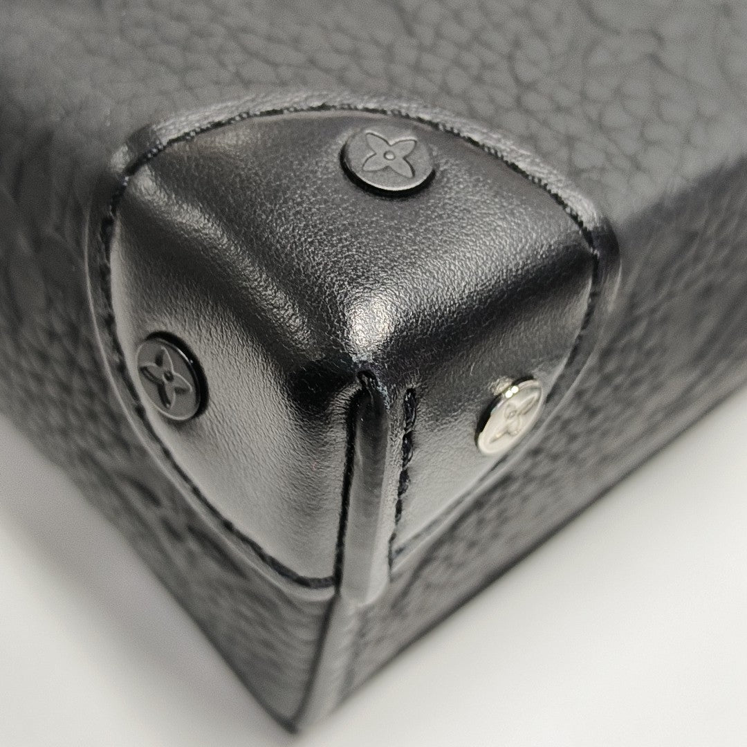 SOFT TRUNK Mini Monogram Calfskin Black