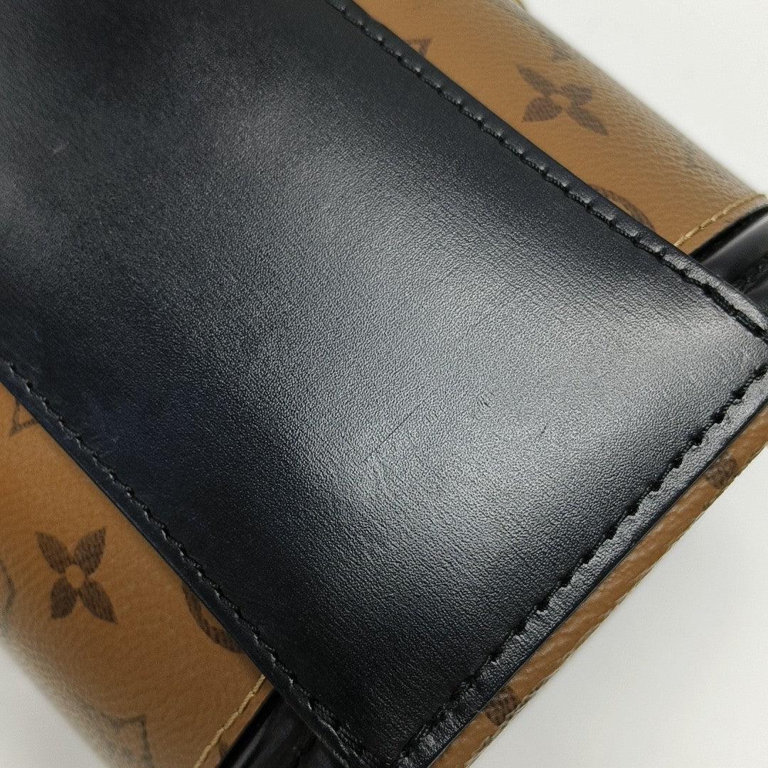 CANNES PM Monogram Coated Canvas Brown