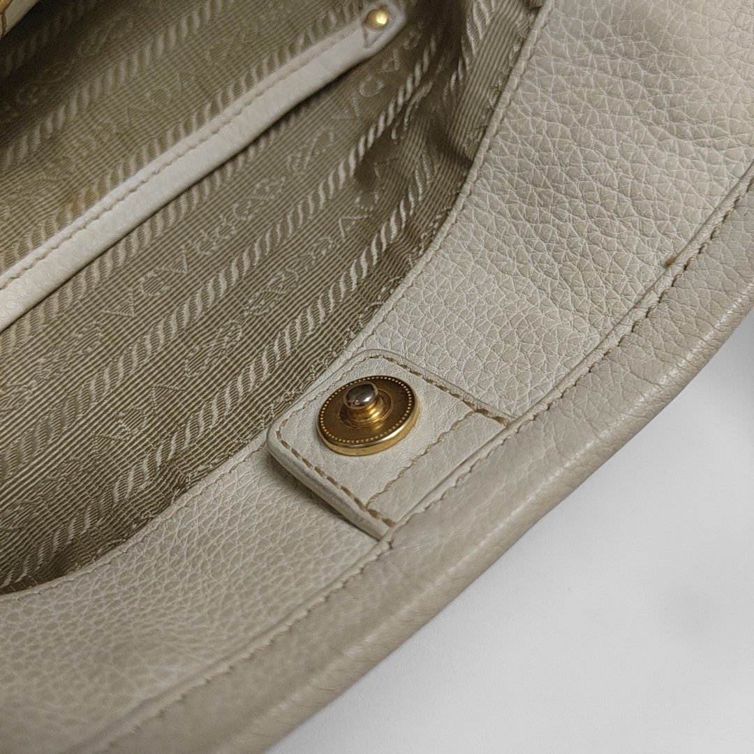 Canvas Shoulder Bag Brown