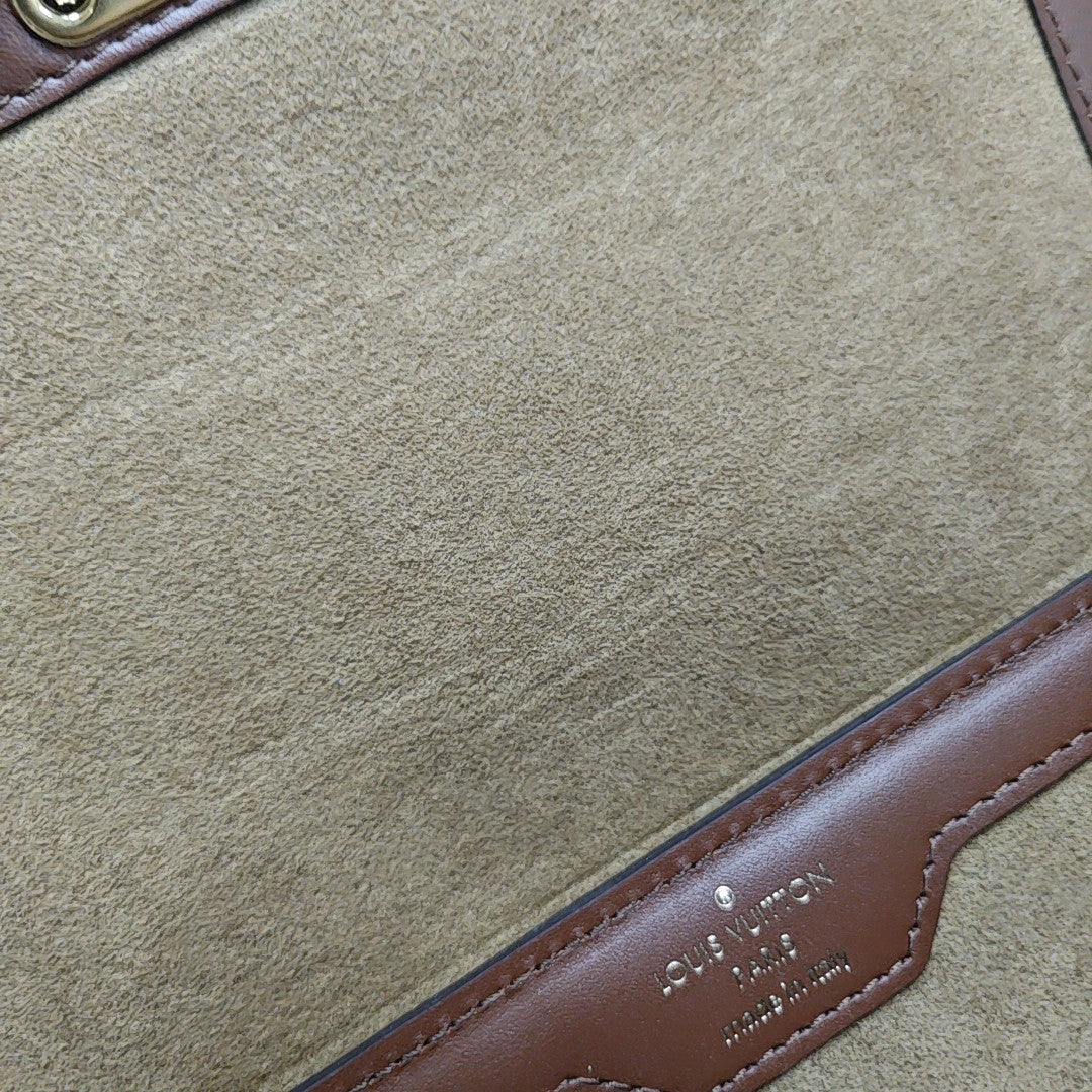 PAPILLON 19 Monogram Coated Canvas Brown