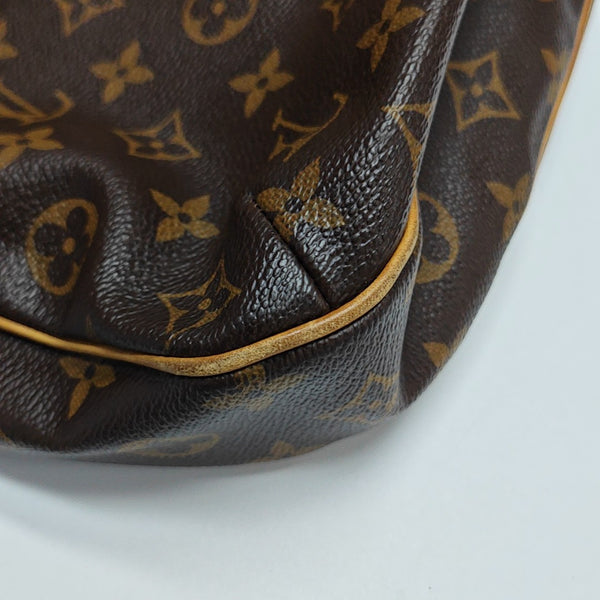 ODEON GM Monogram Coated Canvas Brown