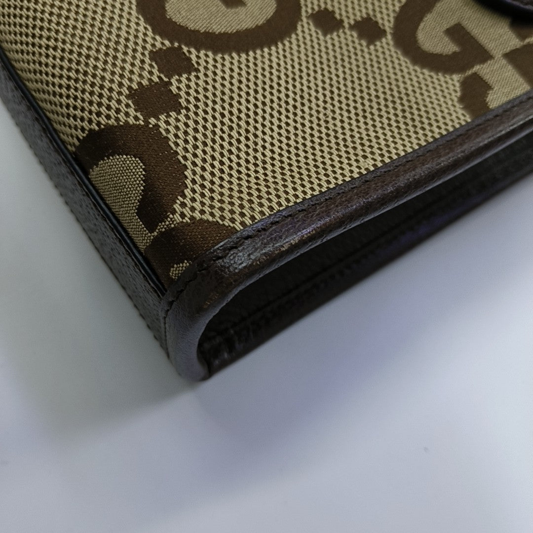 Jumbo Mini Monogram Canvas Beige