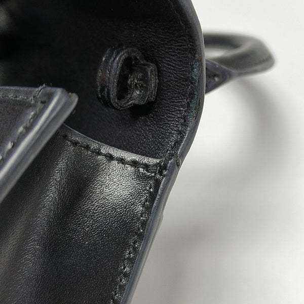 Hourglass Mini Calfskin Black