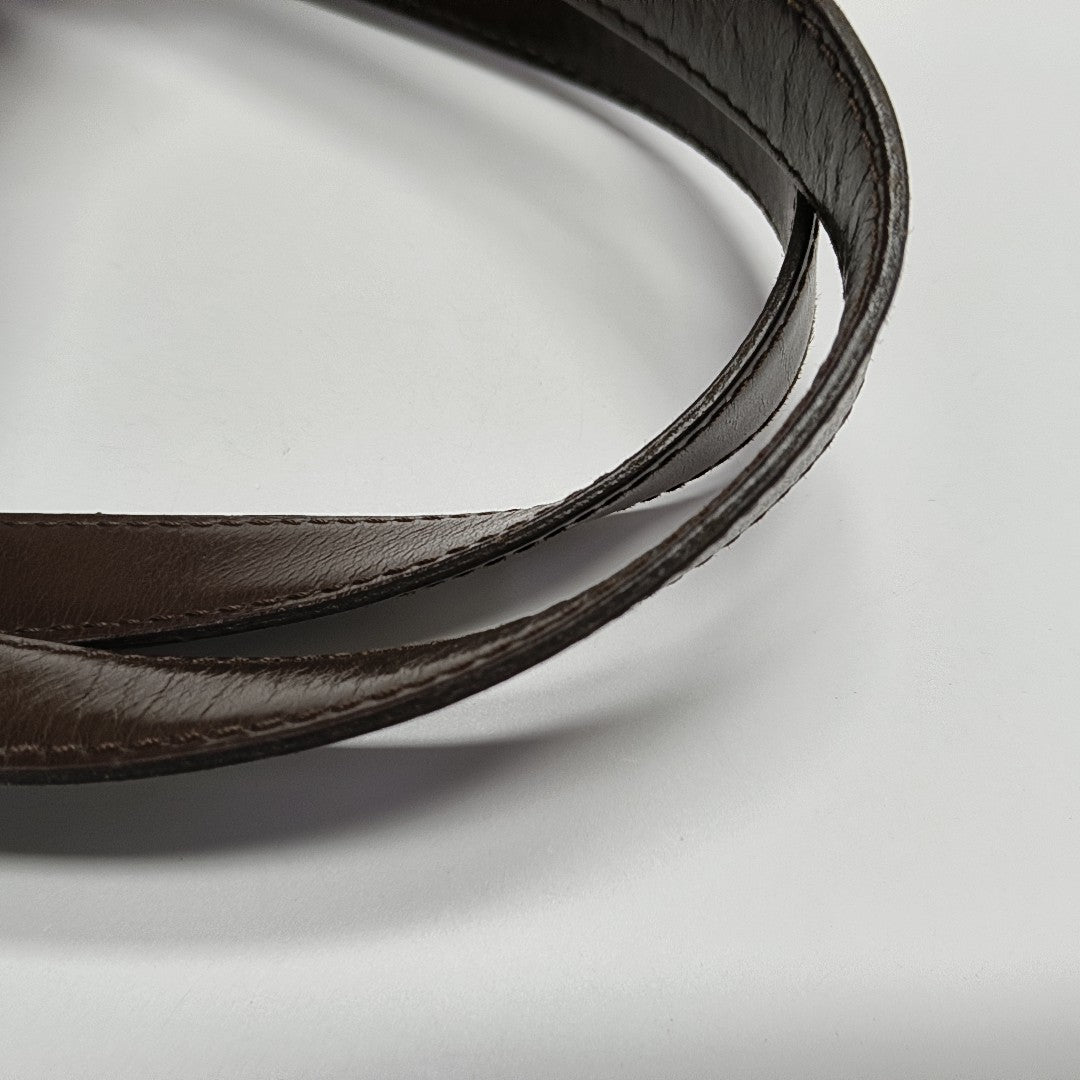 HAMPSTEAD MM Damier Ebene Coated Canvas Brown