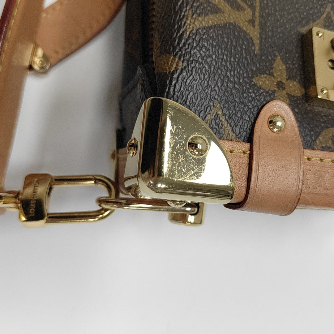 SIDE TRUNK PM Monogram Coated Canvas Brown