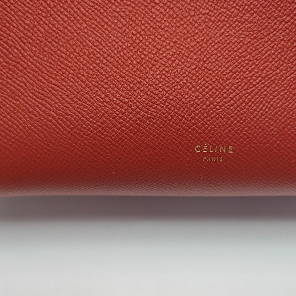 BELT Micro Calfskin Red
