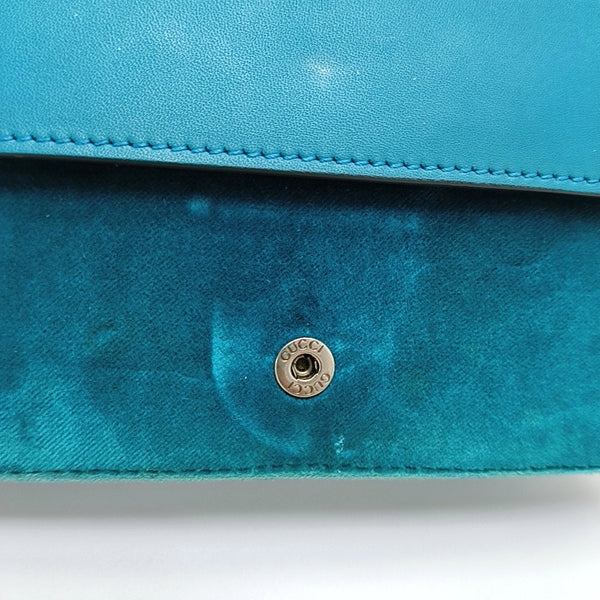 Dionysus Super Mini Terciopelo Azul
