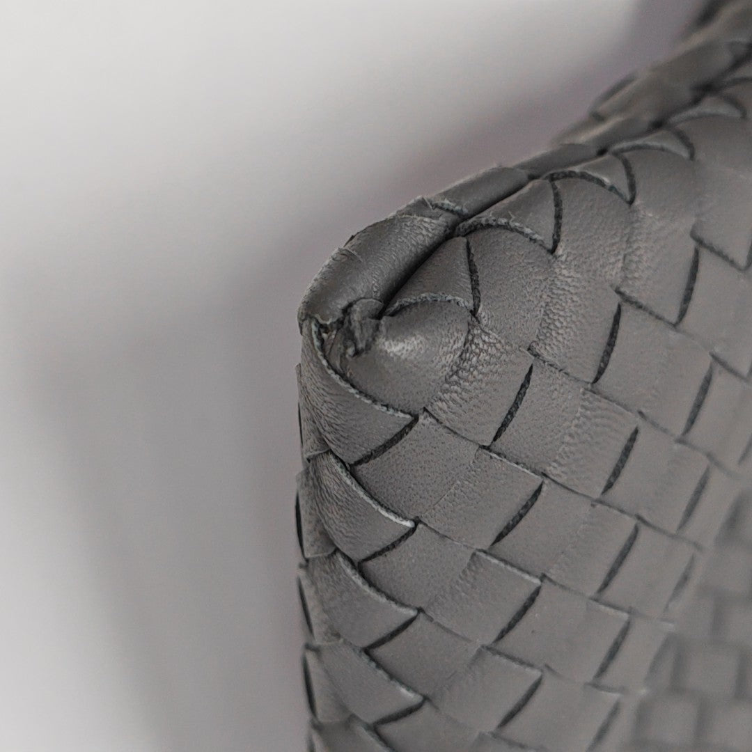 Lambskin Clutch Gray