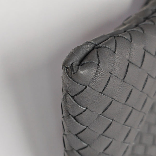 Lambskin Clutch Gray
