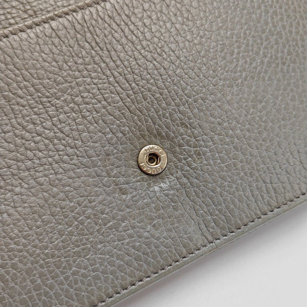 Interlocking G Small Calfskin Gray