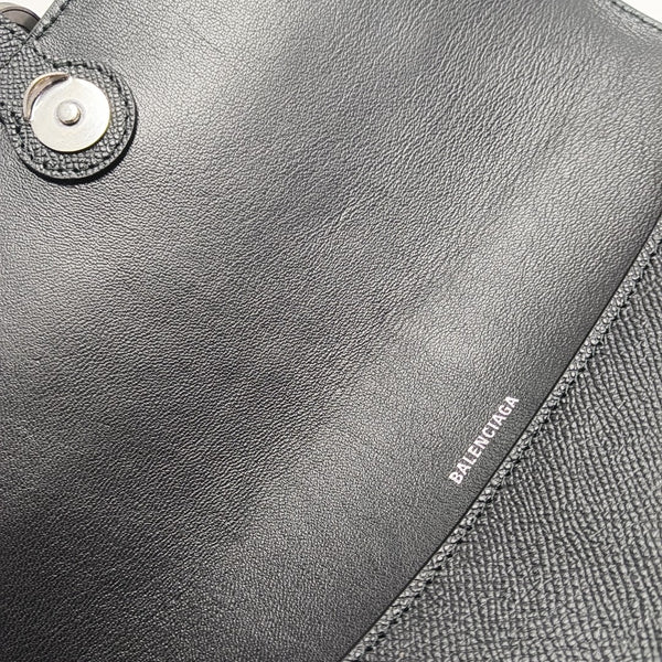 Calfskin Shoulder Bag Extra Small Black