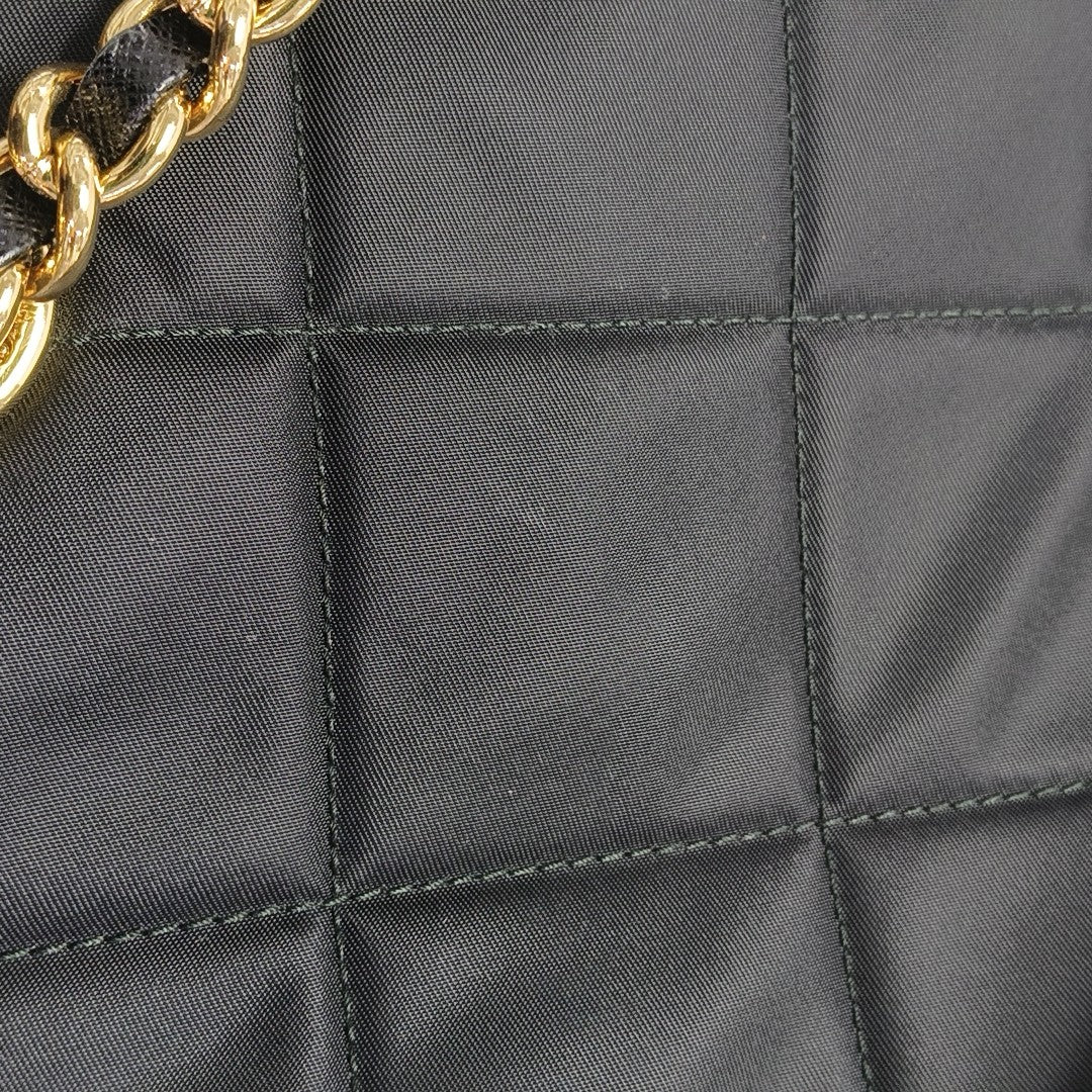 Re-Edition 1995 Chaîne Quilted Nylon Black