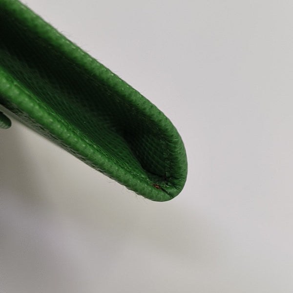 Calfskin Wallet Green
