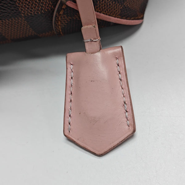 CAÏSSA PM Damier Ebene Coated Canvas Brown