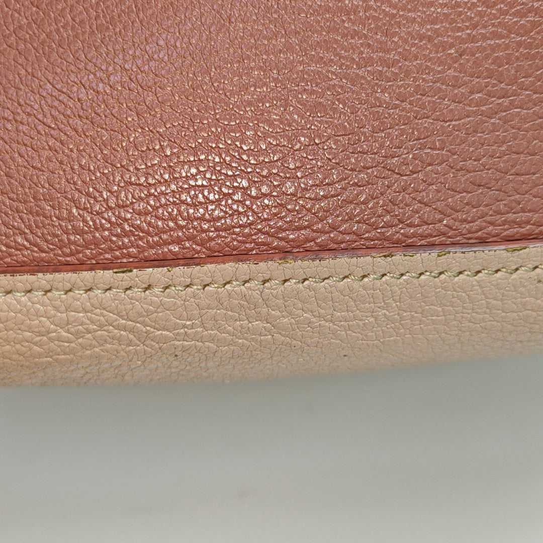 Calfskin Tote Bag Pink