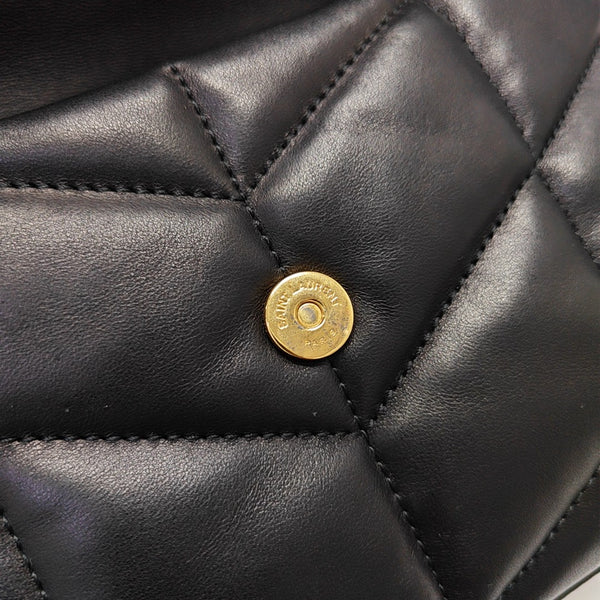 PUFFER Quilted Lambskin Black