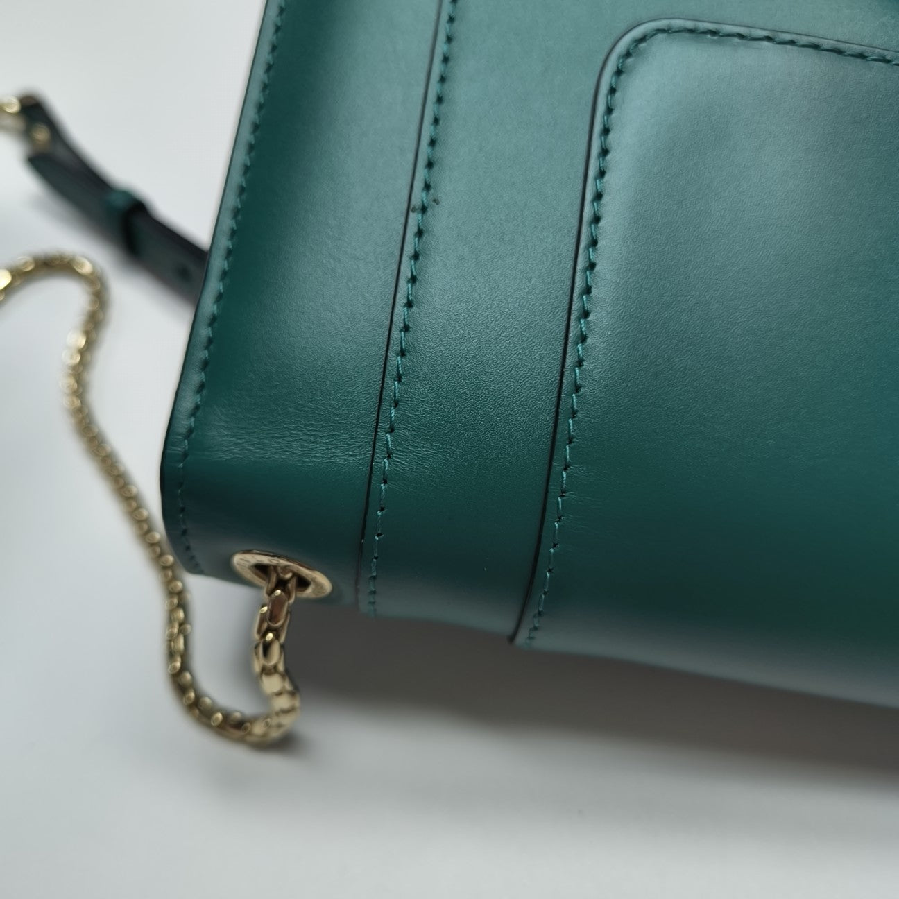 SERPENTI FOREVER Small Calfskin Green