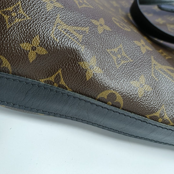 KITAN Monogram Coated Canvas Brown