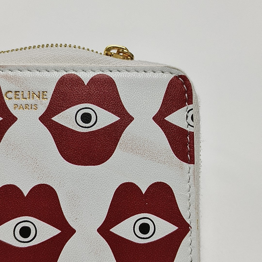 Calfskin Card Holder White
