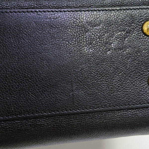 MONOGRAM CABAS Calfskin Black