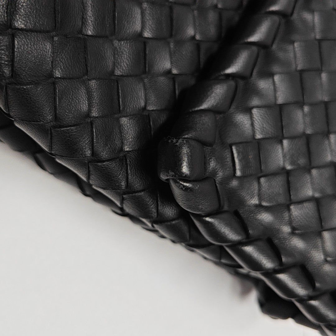Lambskin Shoulder Bag Black
