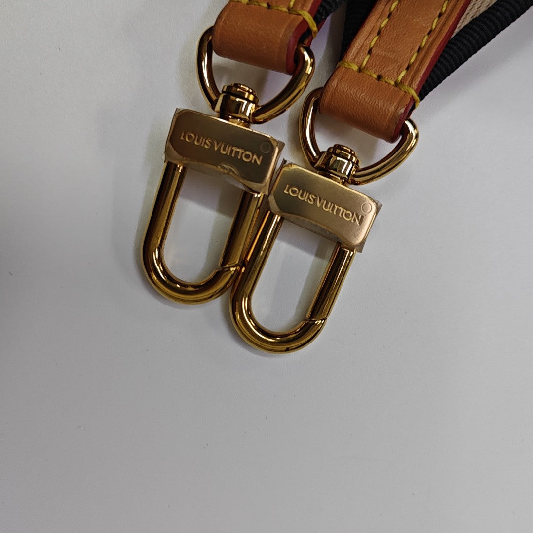 DIANE Monogram Coated Canvas Brown