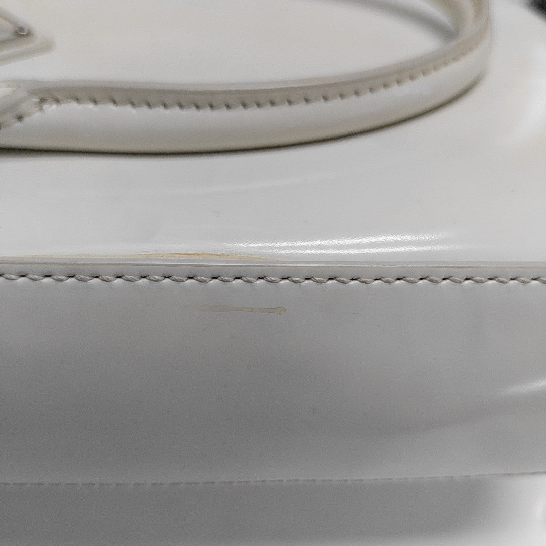 Calfskin Tote Bag Small White