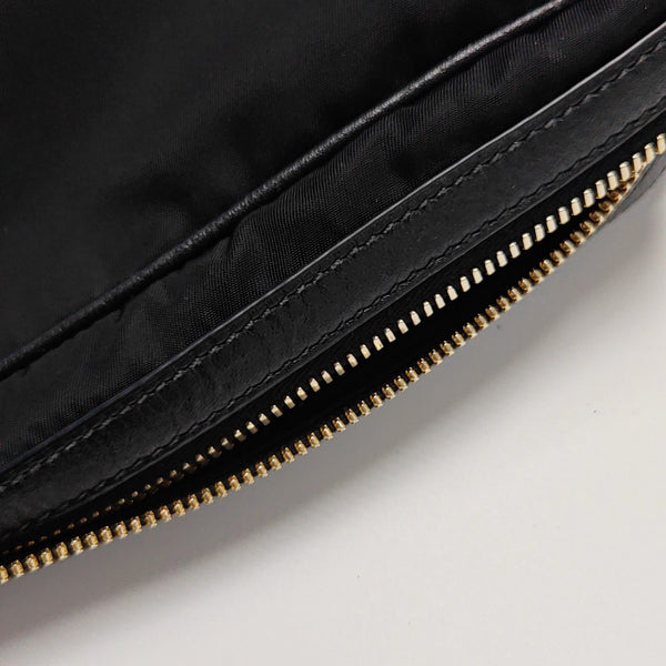 Nylon Shoulder Bag Black