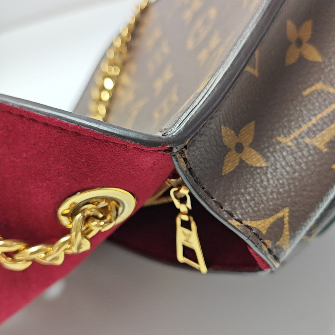 PASSY Monogram Coated Canvas Brown