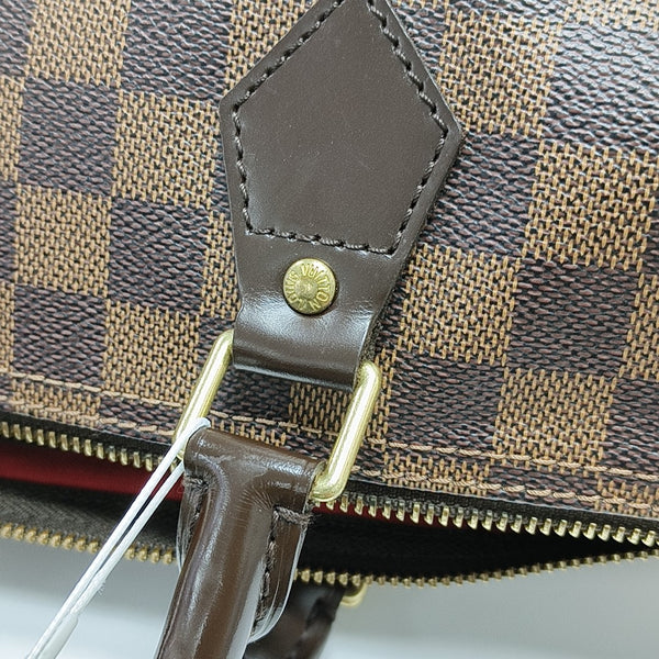 SPEEDY 35 Damier Ebene Coated Canvas Brown