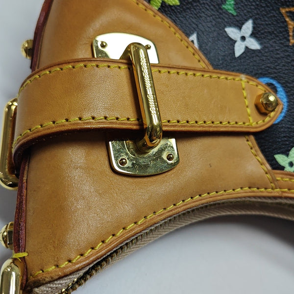 LV × TM GRETA Monogram Coated Canvas Black
