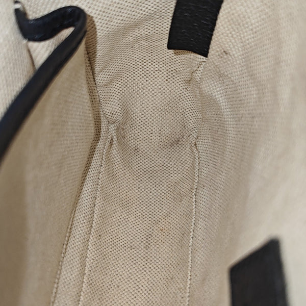 GG Supreme Mini Monogram Coated Canvas Beige