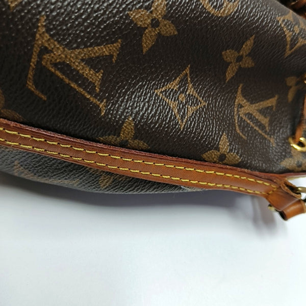 NÉONOÉ Nano Monogram Coated Canvas Brown