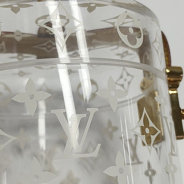 BOX SCOTT Monogram Plastic Clear