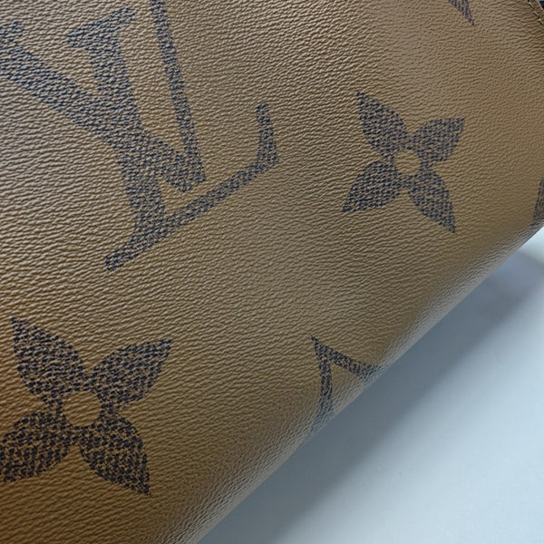 ONTHEGO MM Monogram Coated Canvas Brown