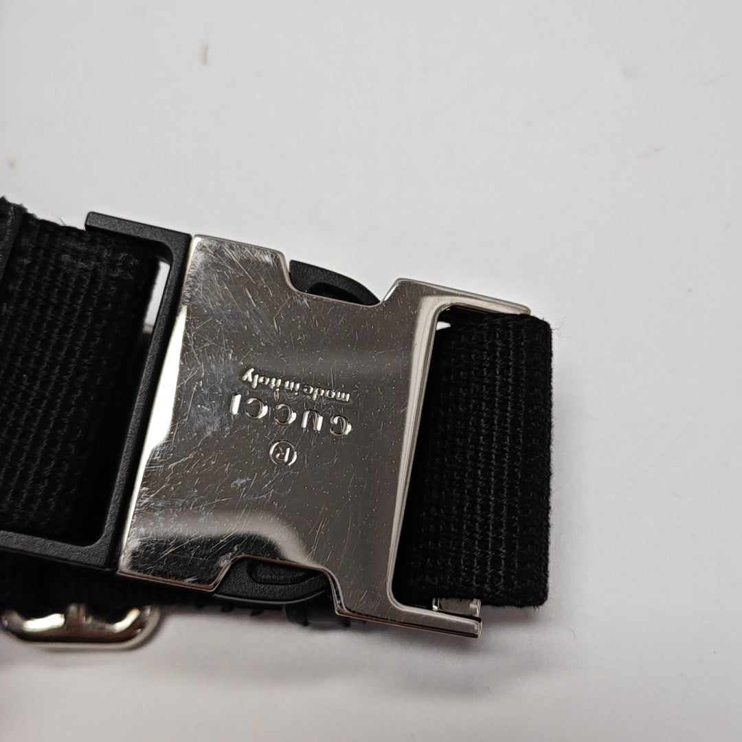 Monogram Calfskin Belt Bag Black