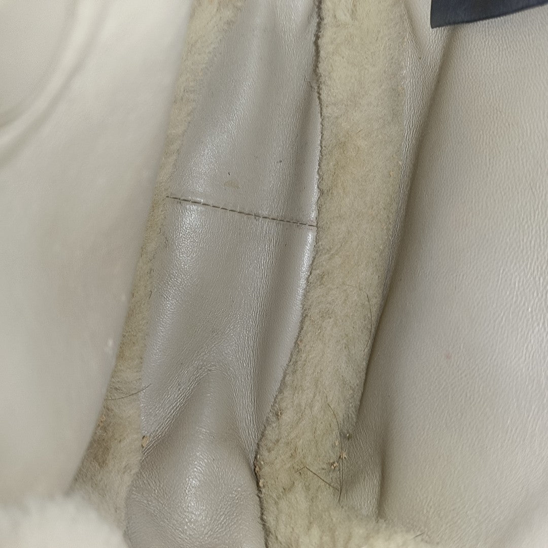 Sheepskin Tote Bag Mini Beige