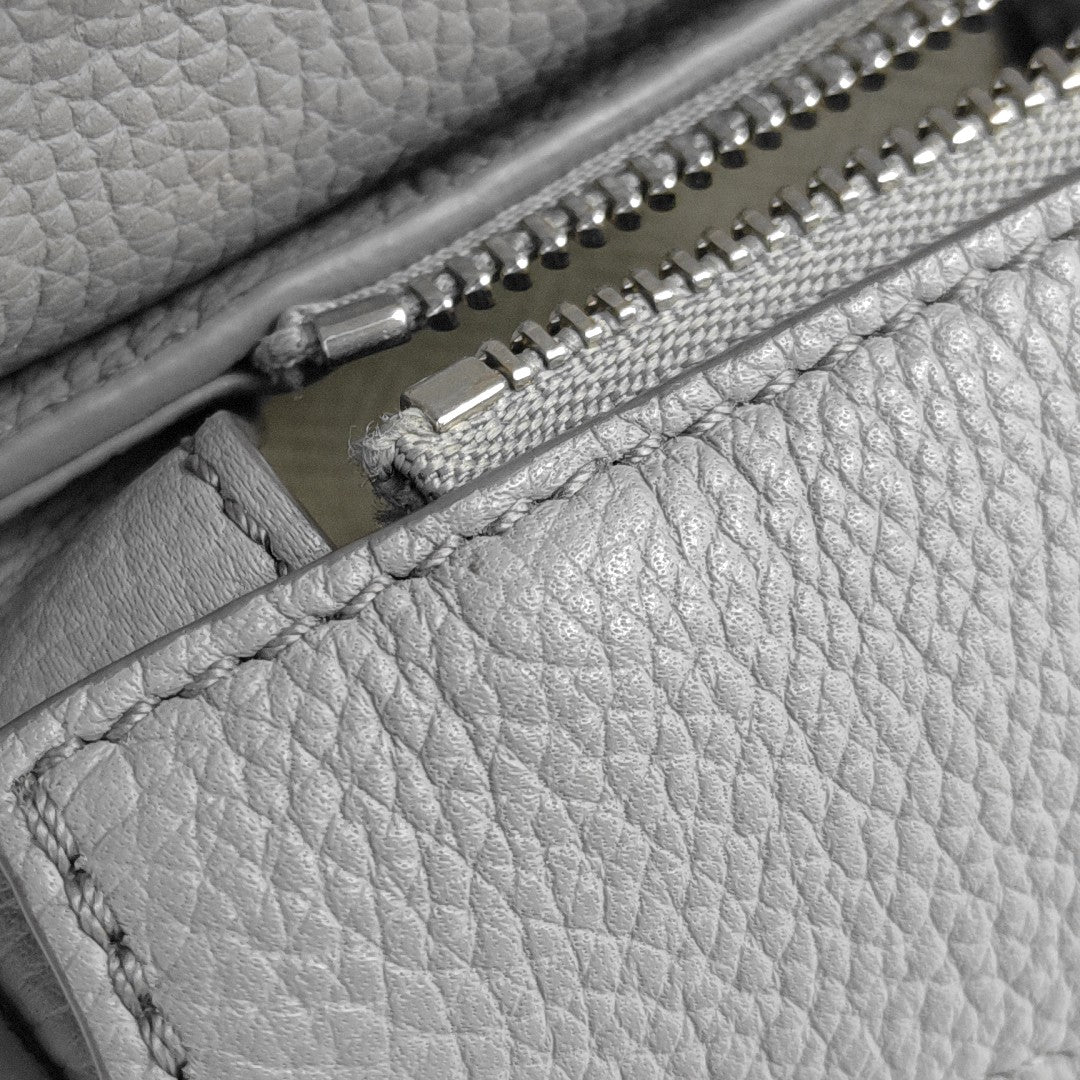 Puzzle Mini Calfskin Gray