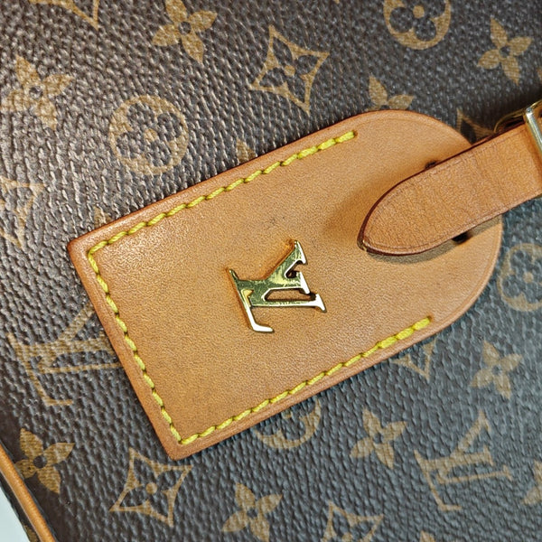 BOITE CHAPEAU PM Monogram Coated Canvas Brown