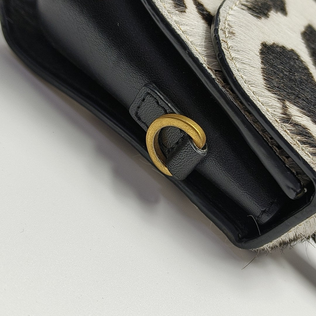 Horsehair Shoulder Bag Multicolor