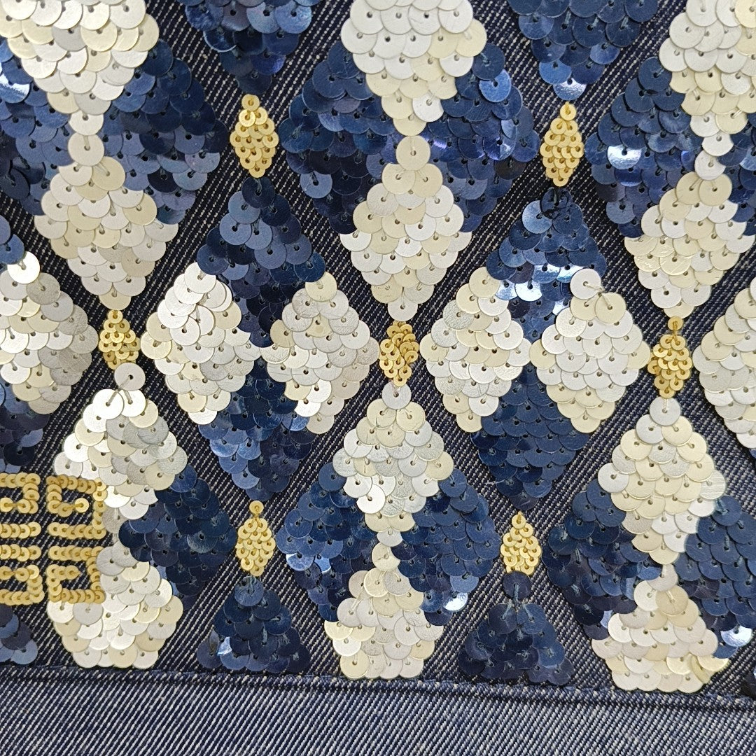 Denim Tote Bag Blue