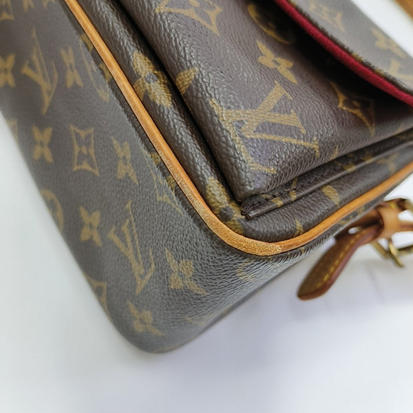 VIVA CITE Monogram Coated Canvas Brown