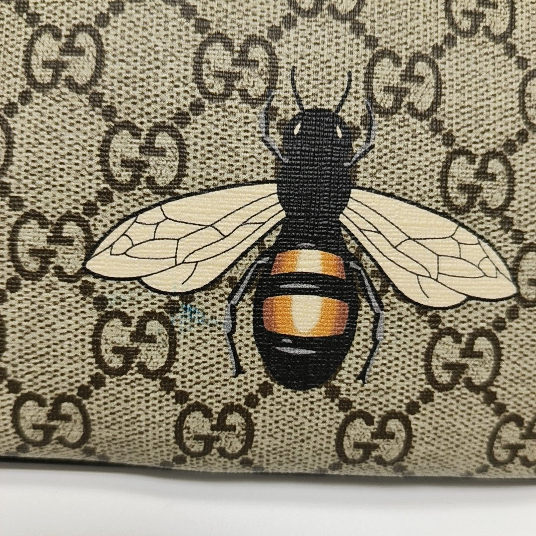 GG Supreme Monogram Coated Canvas Beige