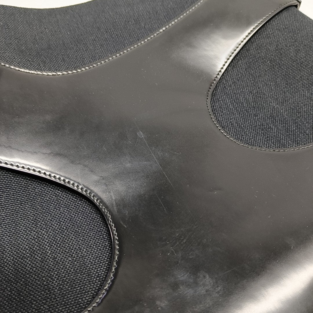 Fabric Shoulder Bag Black