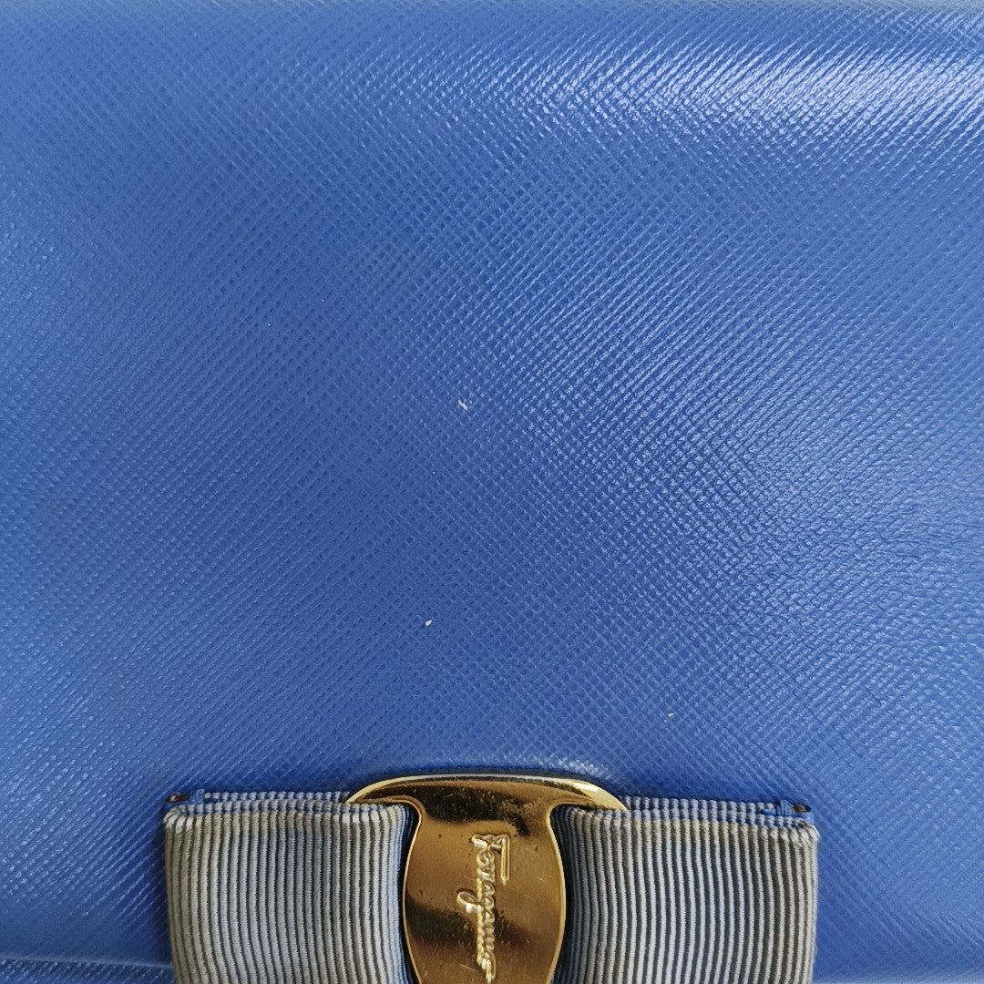 Ginny Calfskin Blue