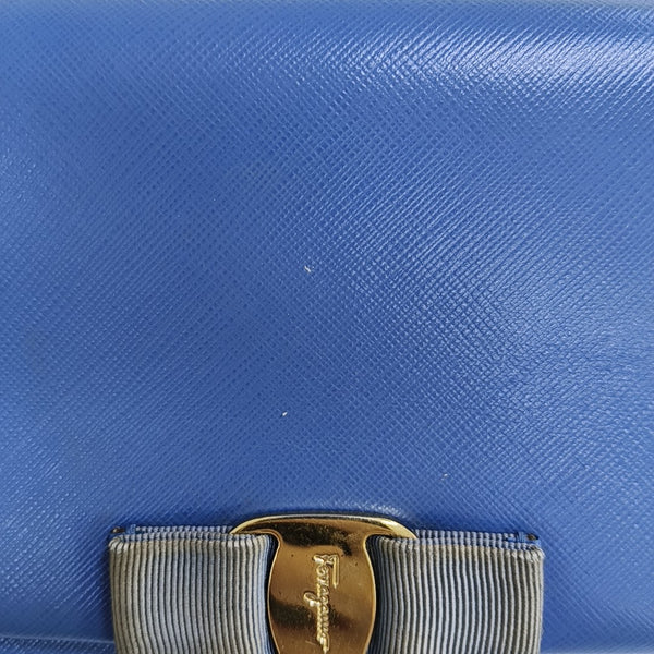 Ginny Calfskin Blue