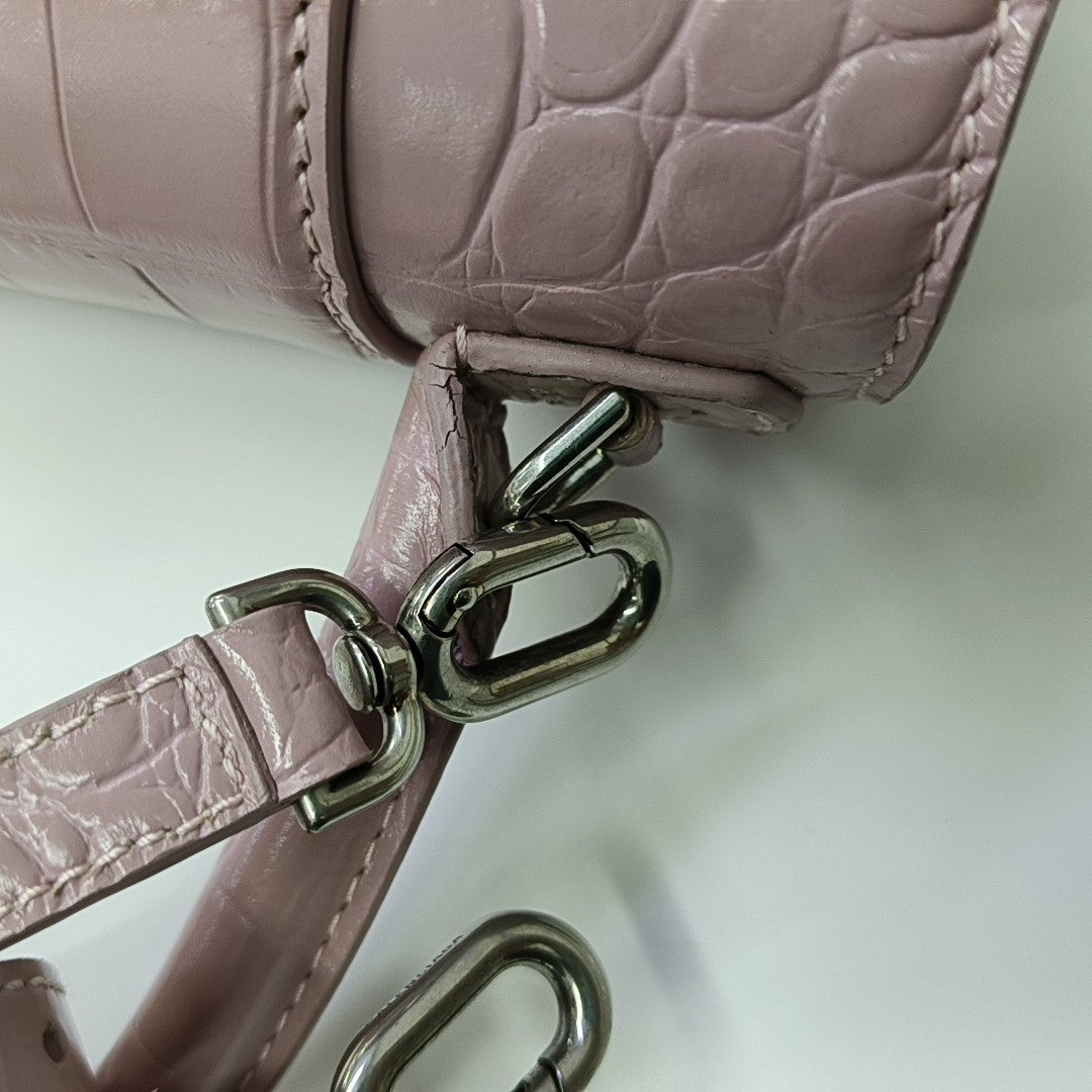 Hourglass S Calfskin Pink