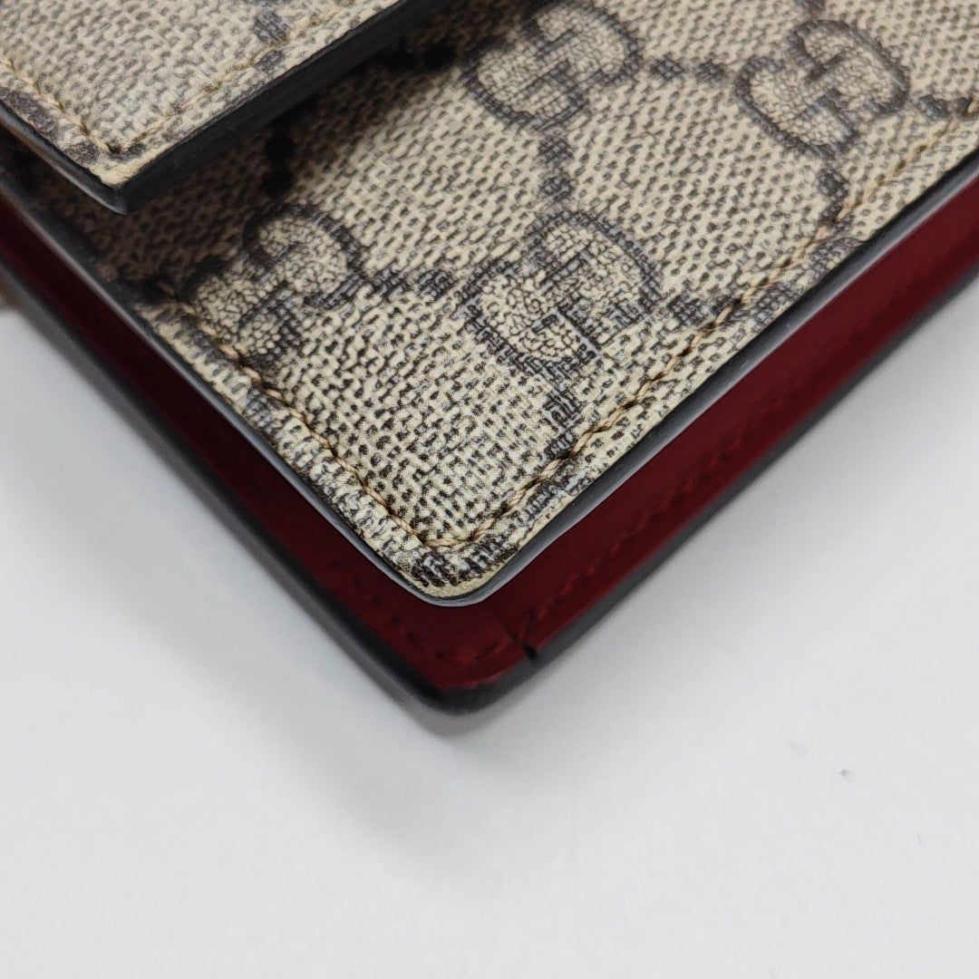 Lona Revestida Beige GG Supreme Mini Monogram